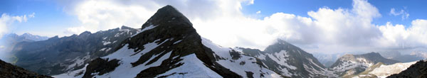 Pic de La Munia des de la collada de La Munia (2853m)